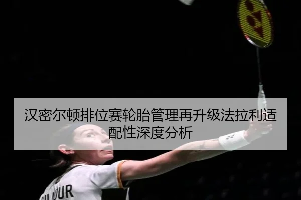 汉密尔顿排位赛轮胎管理再升级法拉利适配性深度分析